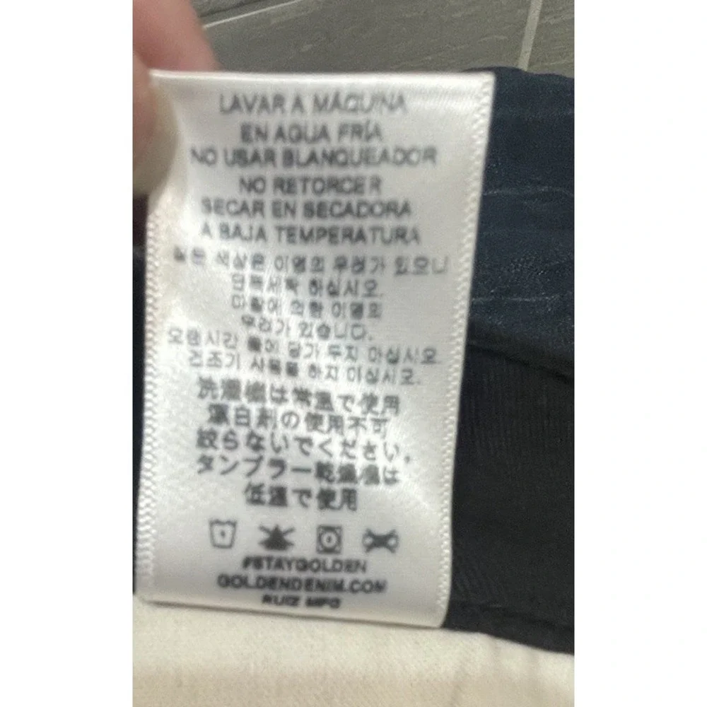 Golden Track pants Union black orange Denim‎ Men's 38 x 34 streetwear cargo